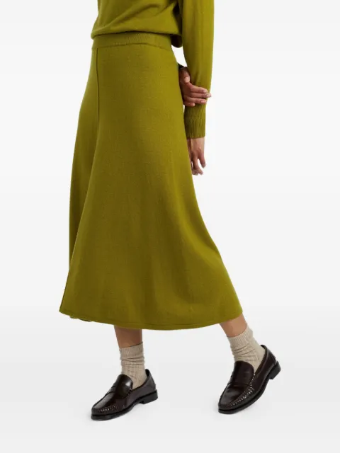 Chinti & Parker cashmere-blend skirt