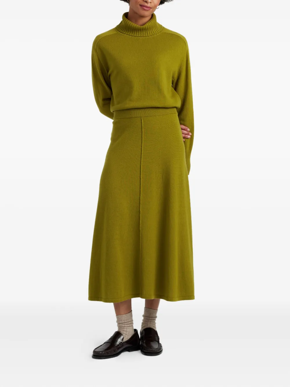 Chinti & Parker cashmere-blend skirt | A-Line Skirts | Image 2
