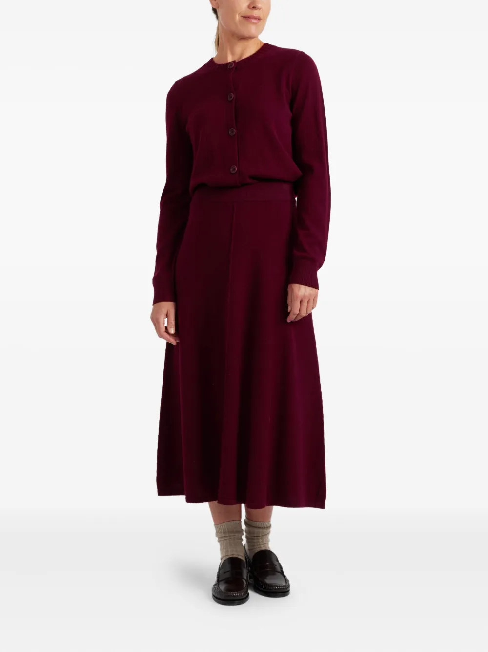 Chinti & Parker cashmere-blend skirt | A-Line Skirts | Image 2