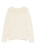Gianfranco Ferré Pre-Owned 1990s wool knit sweater - Neutrals