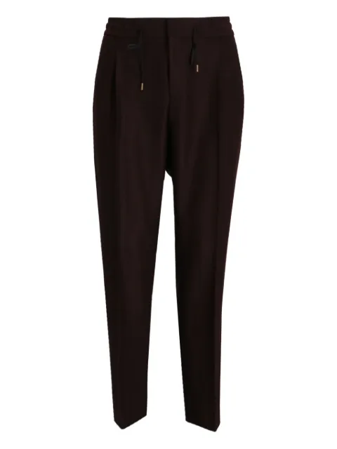 HUGO pleated drawstring trousers