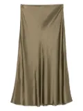 Ottod'Ame A-line midi skirt - Green