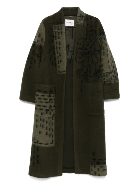 Ottod'Ame patchwork pocket long coat