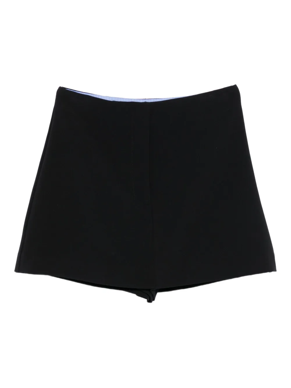 Ottod'Ame high-waisted tailored shorts | Black | Image 1