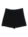 Ottod'Ame high-waisted tailored shorts - Black