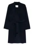Ottod'Ame belted-wrap midi coat - Blue