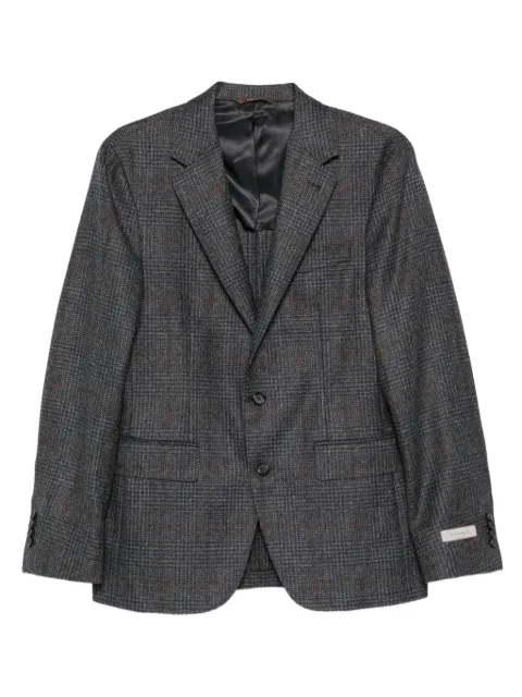 Canali checked wool blazer
