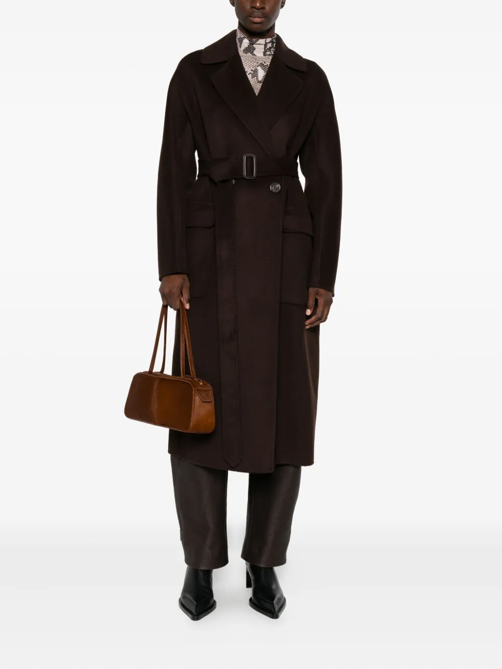 Ottod'Ame belted double-breasted coat | Double Breasted & Peacoats | Image 2