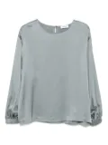 Ottod'Ame round-neck blouse - Grey