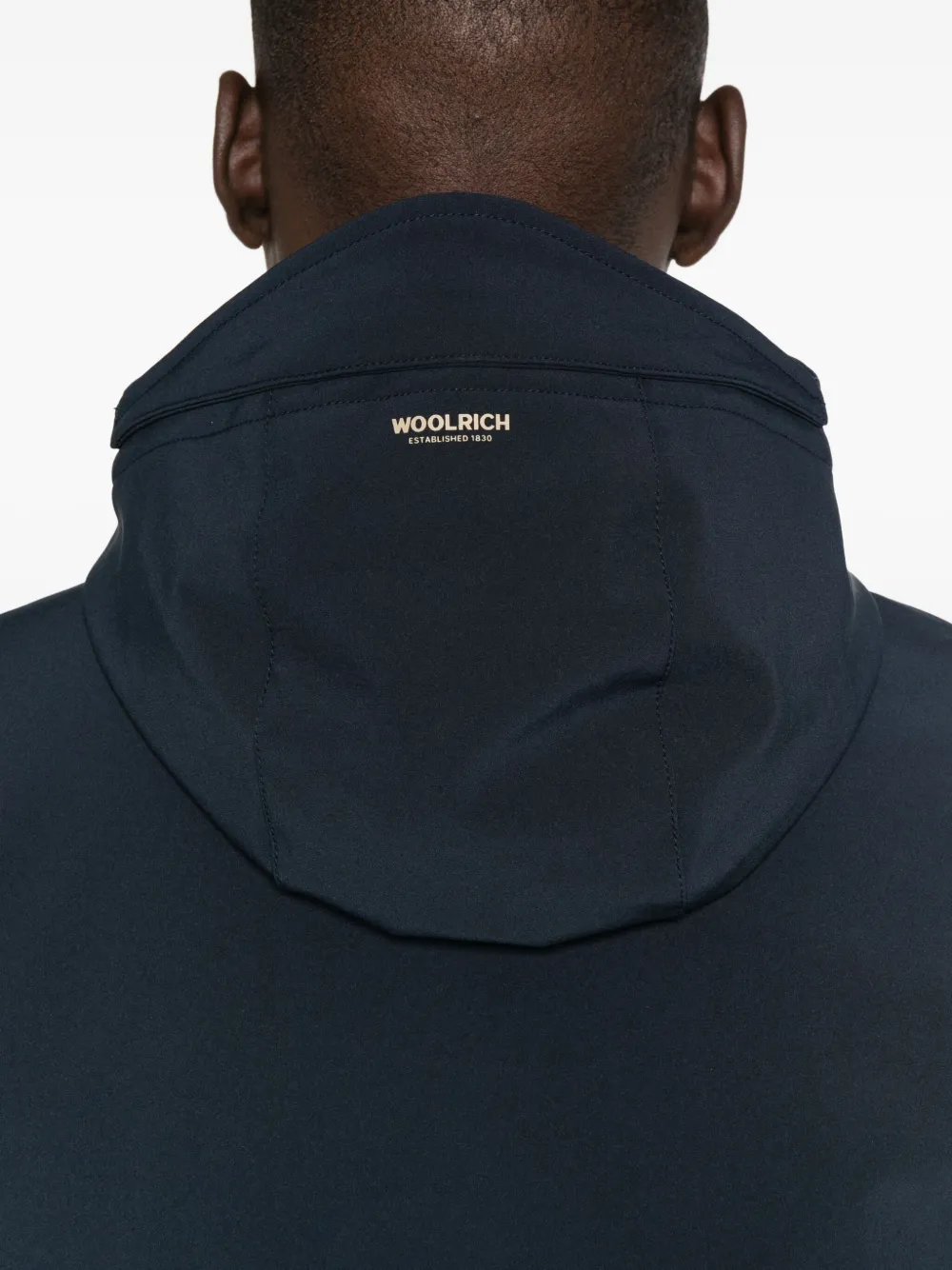 Woolrich Jas met capuchon Blauw