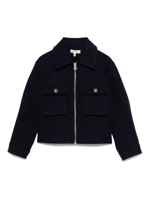 TWINSET Kids flap-pocket zip-front jacket