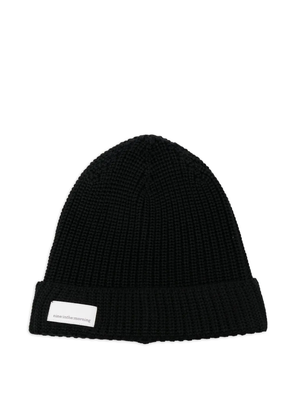 ribbed wool beanie