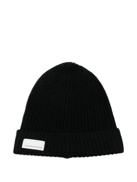 Nine In The Morning ribbed wool beanie