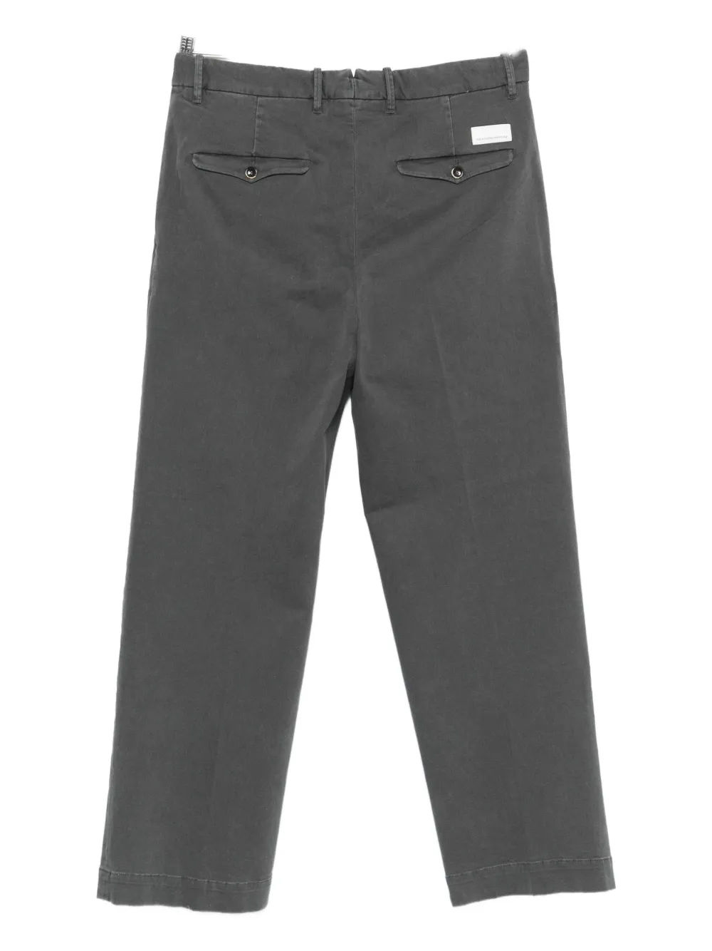 Nine In The Morning button-fly cotton trousers - Grijs