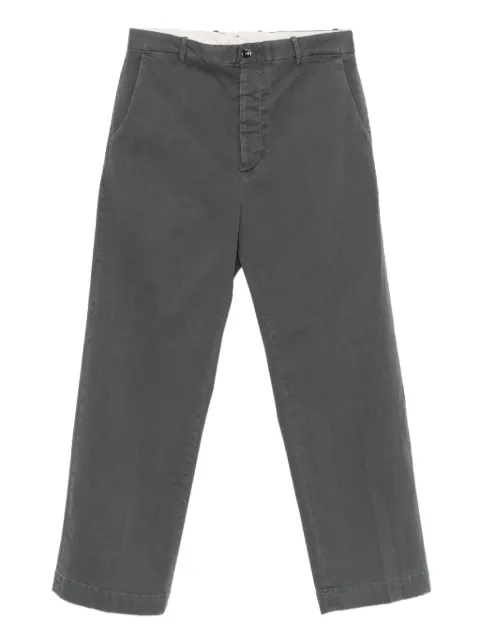 Nine In The Morning button-fly cotton trousers