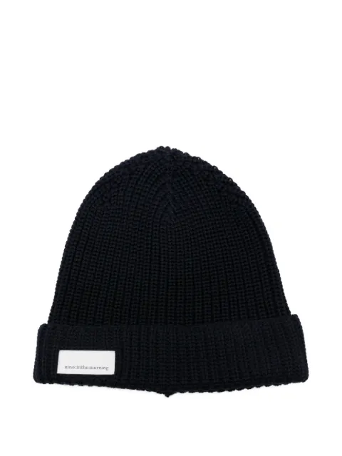 Nine In The Morning ribbed wool beanie