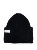 Nine In The Morning ribbed wool beanie - Blue