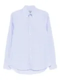 Canali gingham-check shirt - Blue