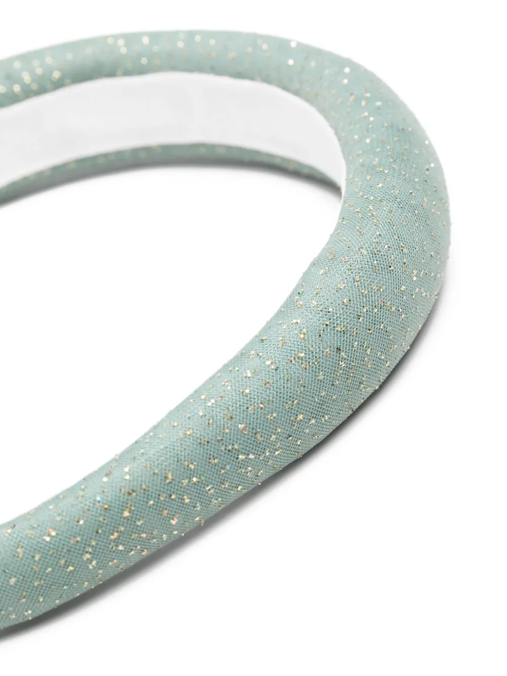 Il Gufo Haarband met glitters Groen