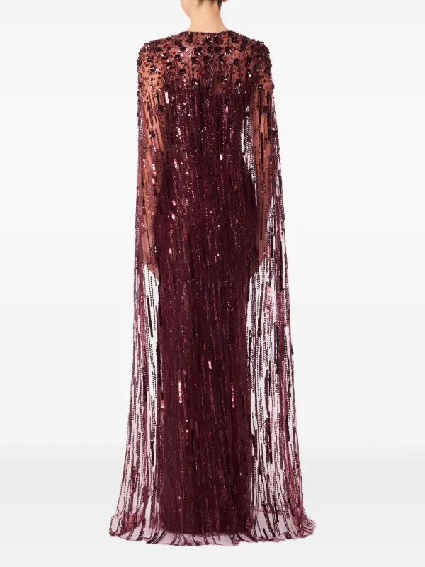 slim fit dress slacks Gold Rush Floor-Length Dress