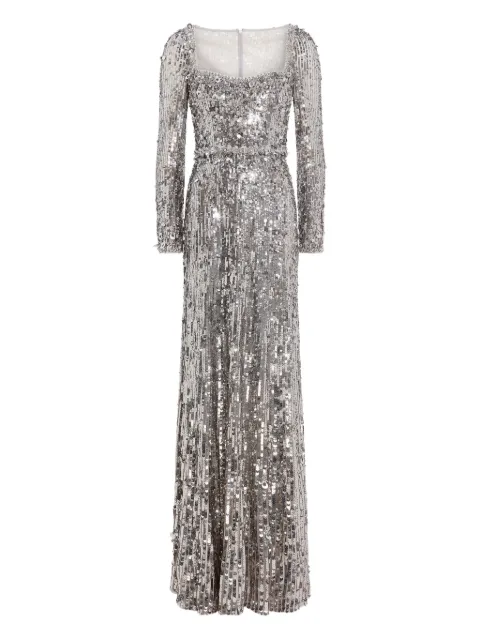 Jenny Packham Kestra sequin-embellished maxi dress