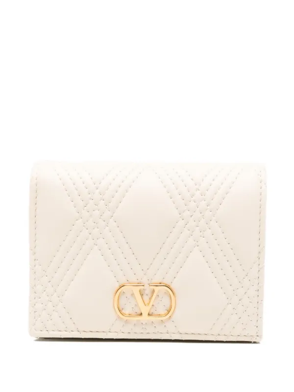 VALENTINO正規品/送料/関税込み \"Quiltie 67\" Wallet Valentino Garavani Quiltie 67 Wallet | ニュートラル