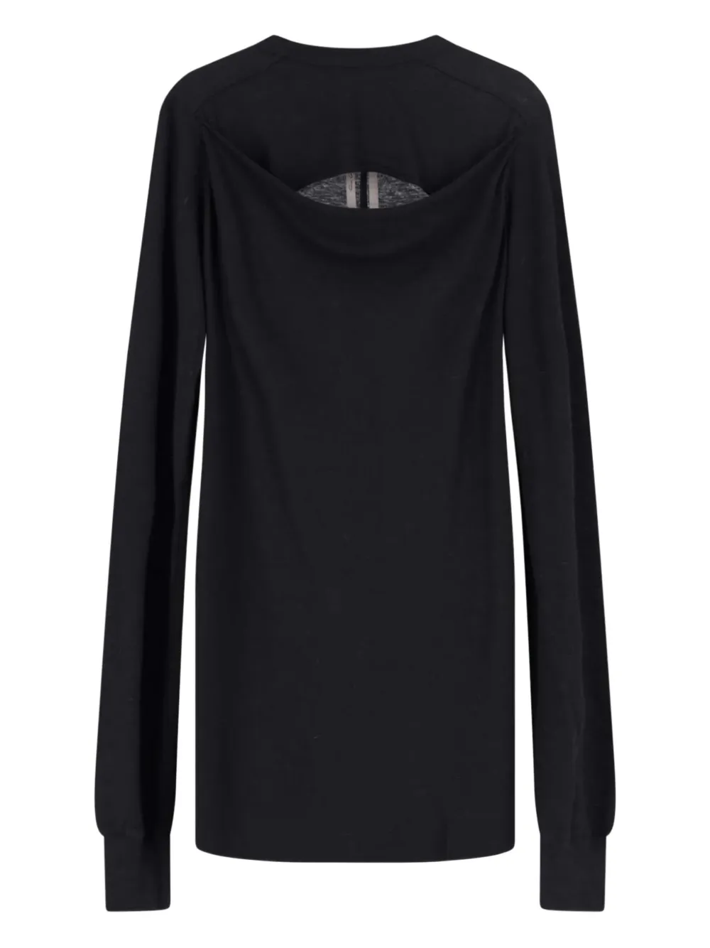 Rick Owens Uitgesneden top - Zwart