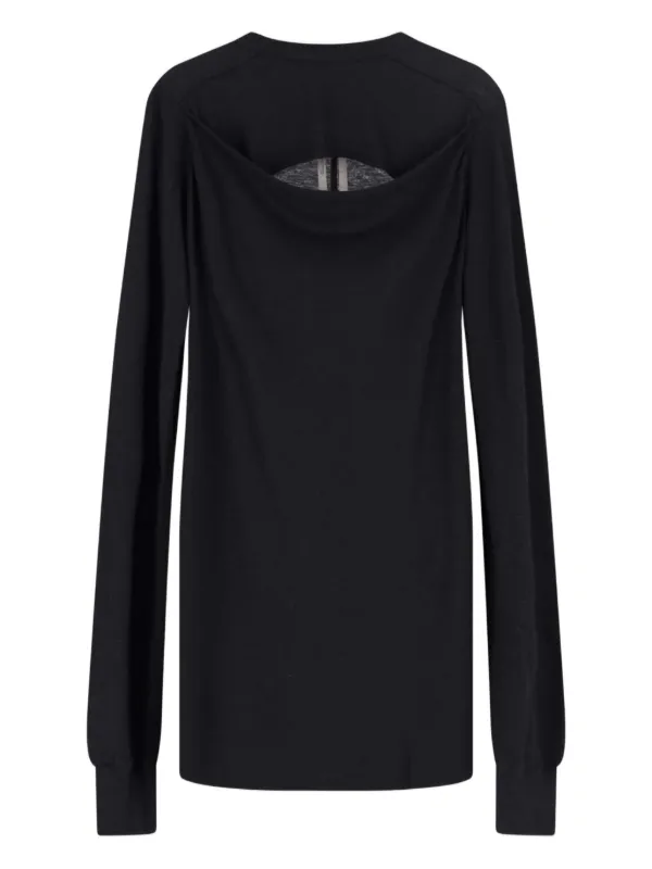 Rick Owens カットアウト ロングスリーブトップ