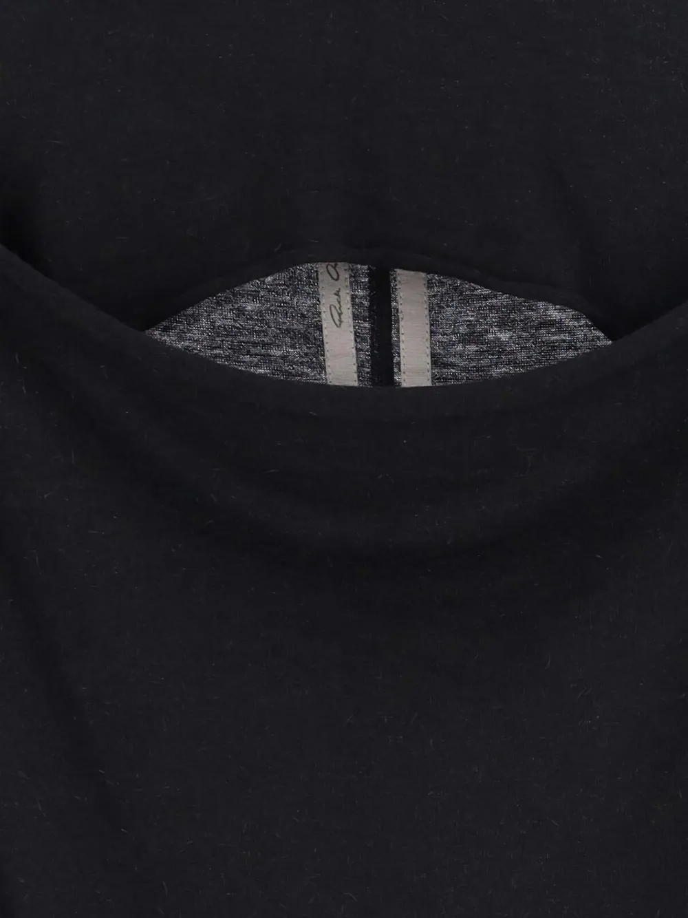 Rick Owens Uitgesneden top Zwart
