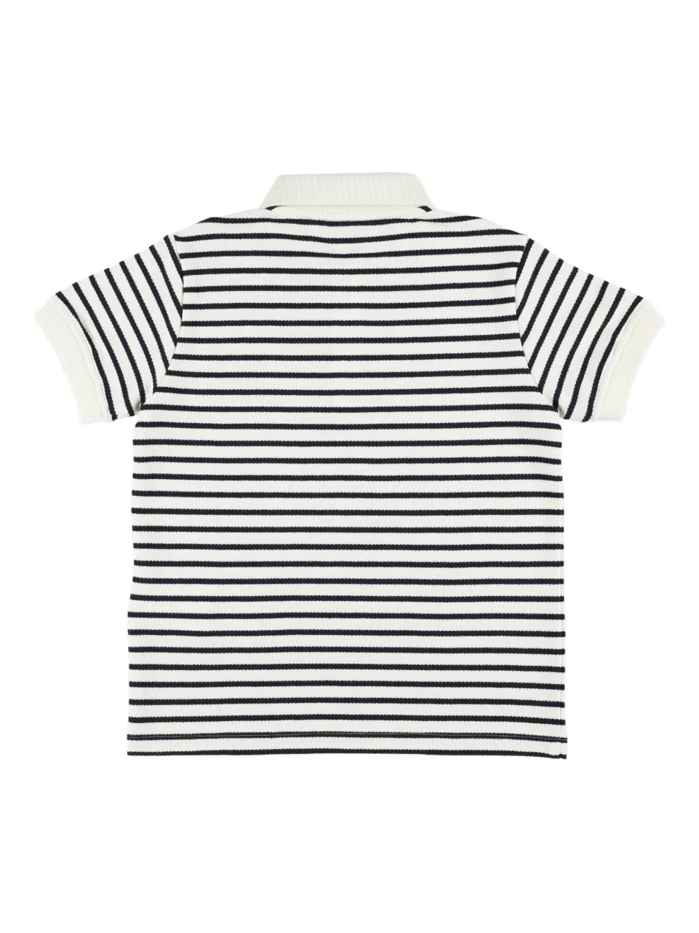 Golden Goose Kids Gestreept poloshirt Wit