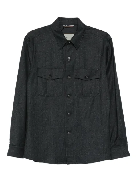Canali double-pocket shirt