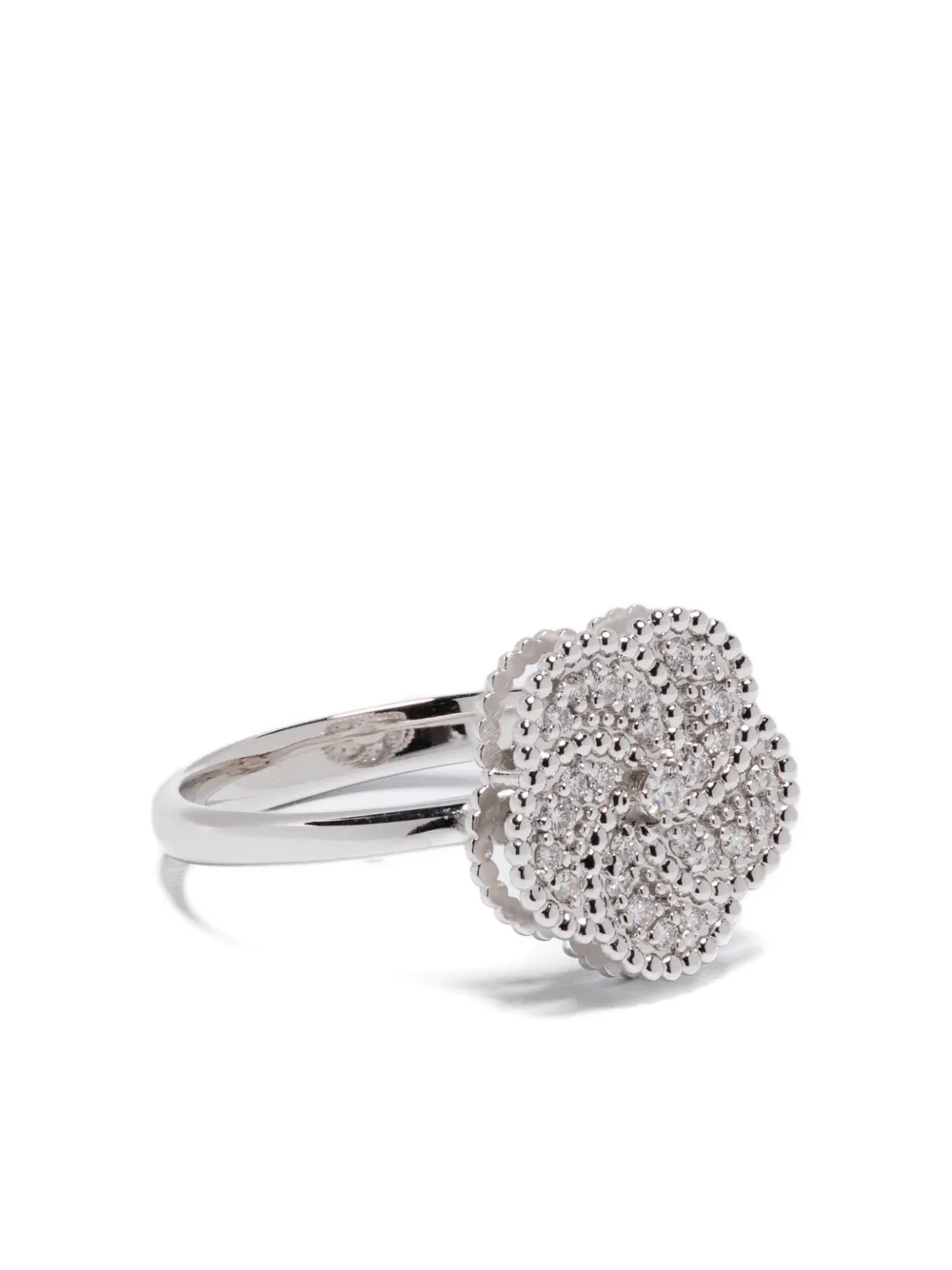 LA PRIMA GIOIELLI 18K white gold Bloomy diamond ring - Argento