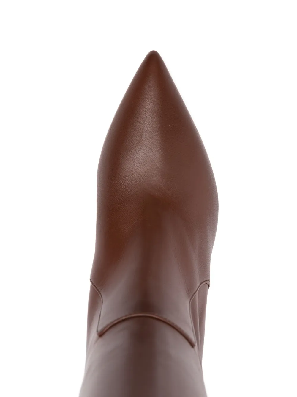 Paris Texas 70mm leather knee-high boots Brown