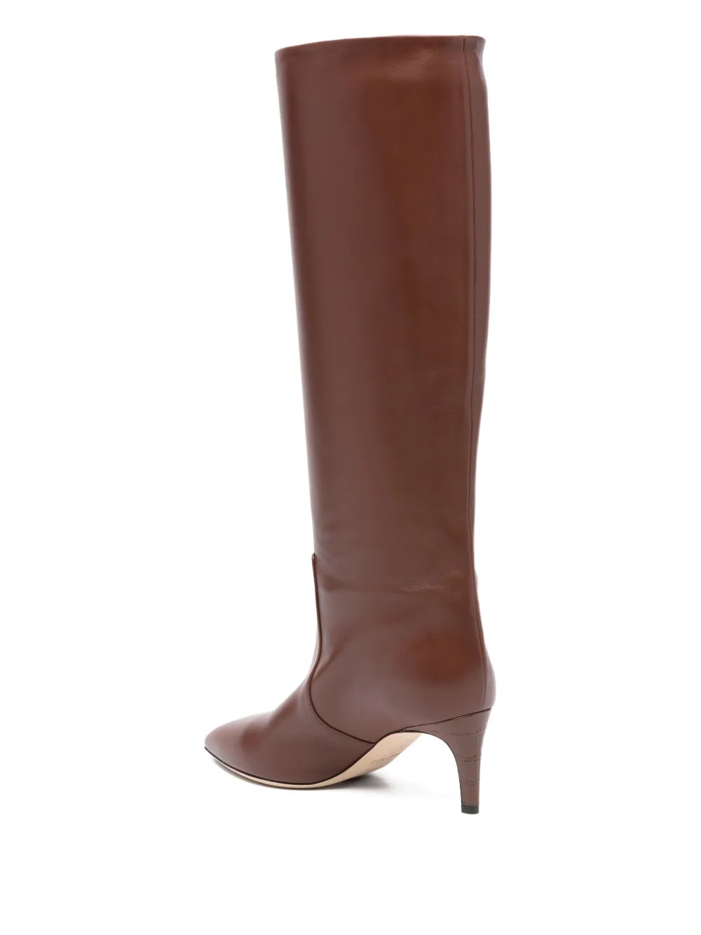 Paris Texas 70mm leather knee-high boots Brown
