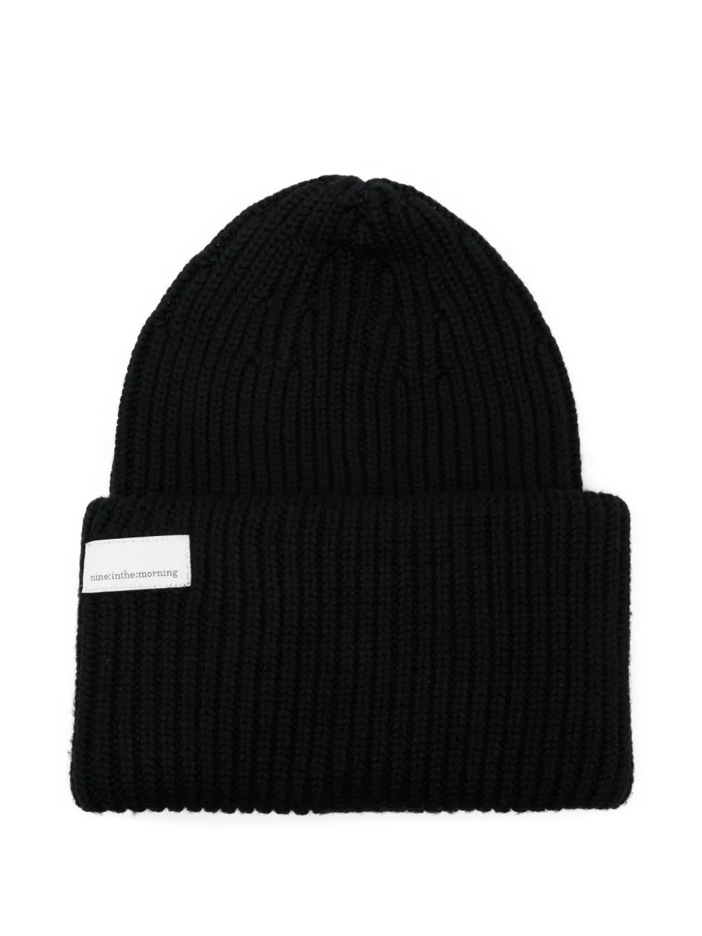 ribbed wool beanie