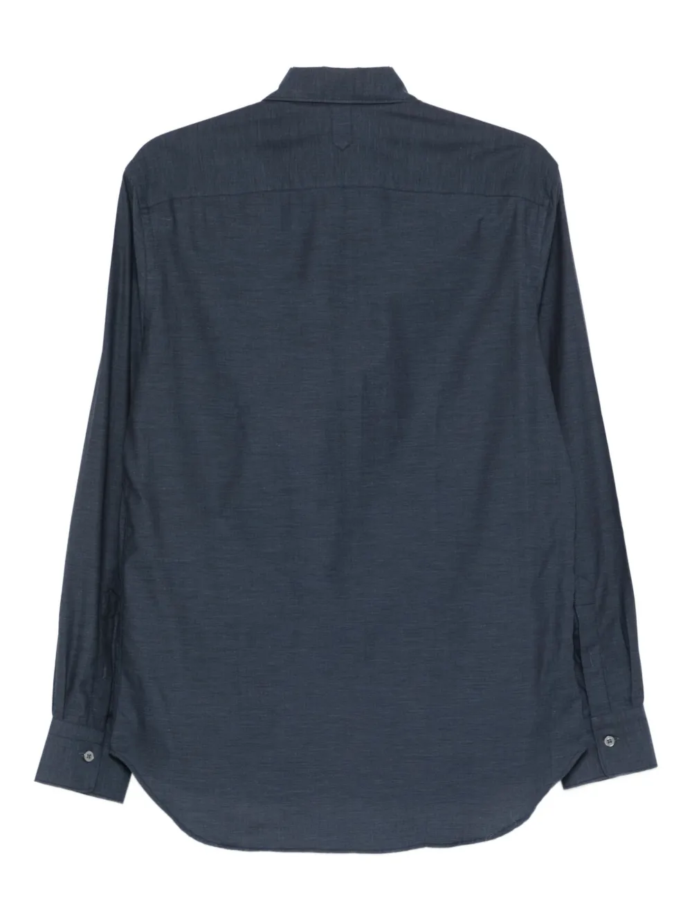 Canali long-sleeved button-down shirt - Blauw