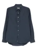 Canali long-sleeved button-down shirt - Blue