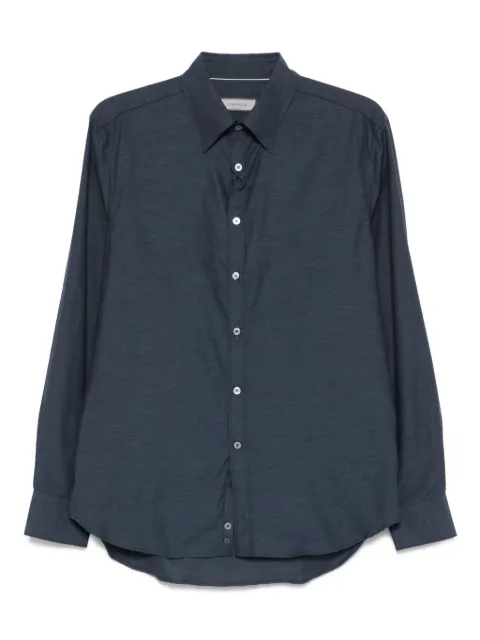 Canali long-sleeved button-down shirt