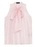 STYLAND polka-dot blouse - Pink