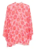 STYLAND floral-print mini dress - Pink