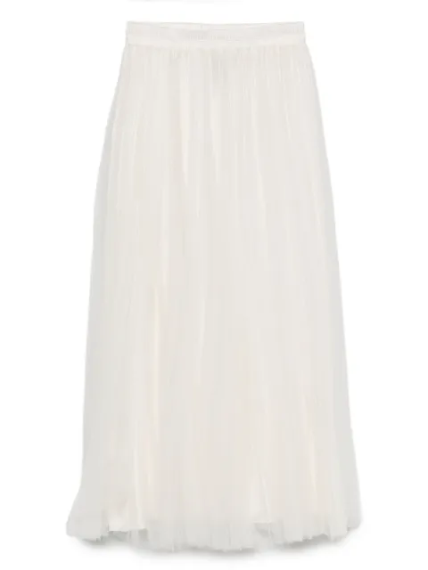 STYLAND pleated tulle skirt
