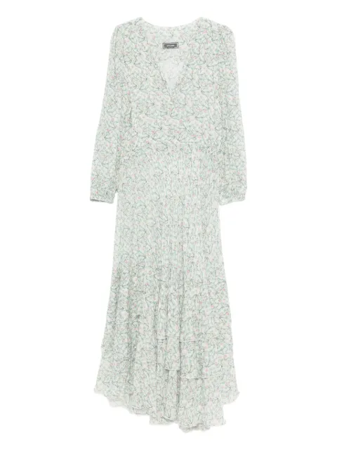 STYLAND floral-print pleated dress
