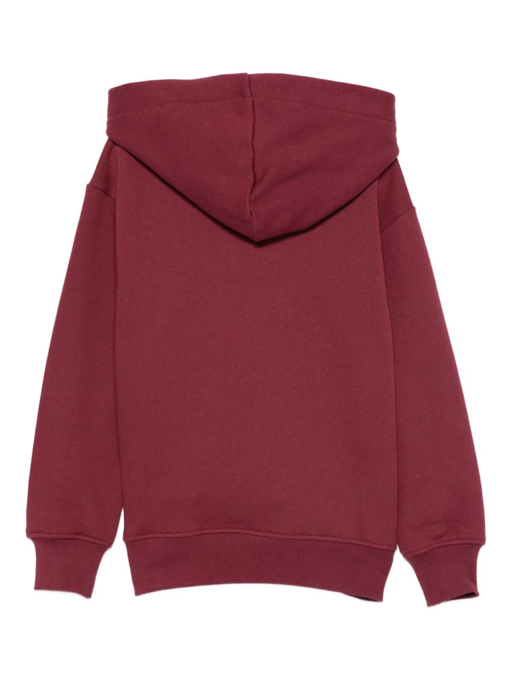 MSGM Kids Hoodie met logoprint Rood