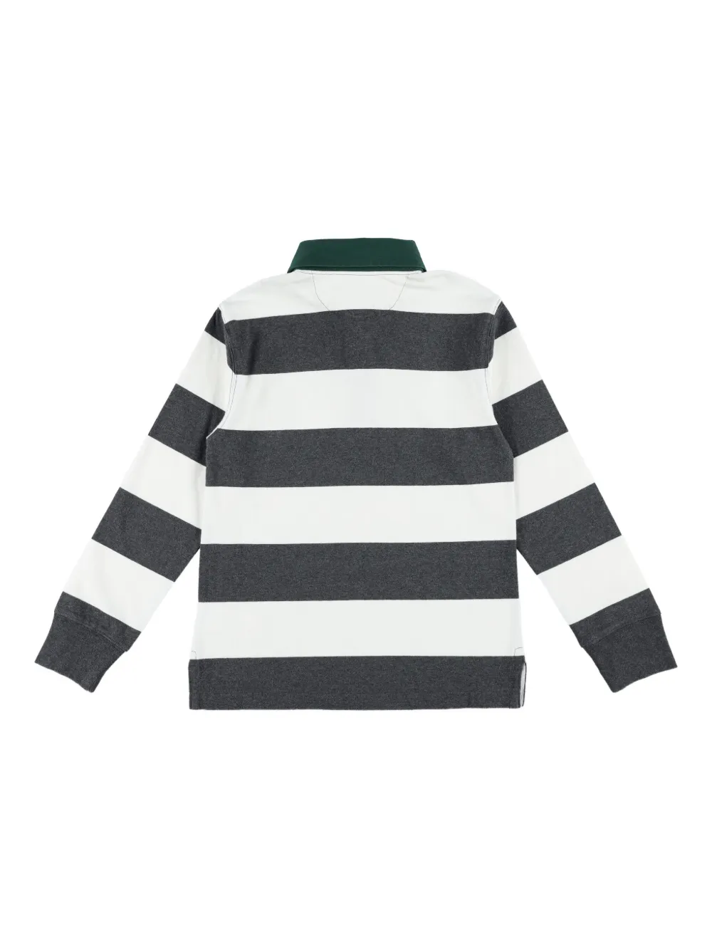 POLO RALPH LAUREN KIDS Gestreept poloshirt Zwart