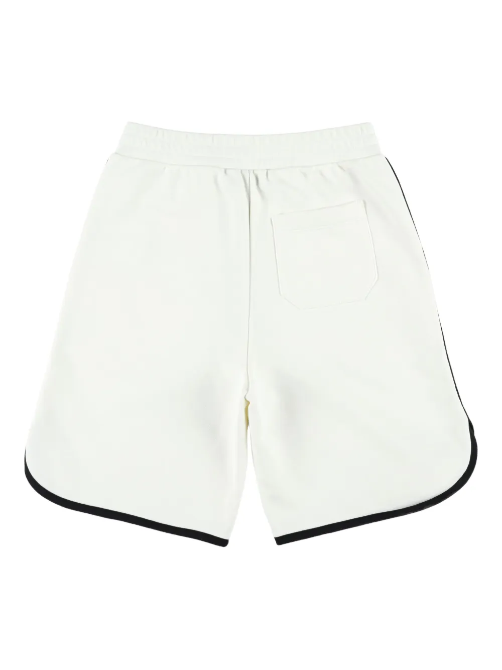 Golden Goose Kids Fleece shorts met geborduurd logo Wit