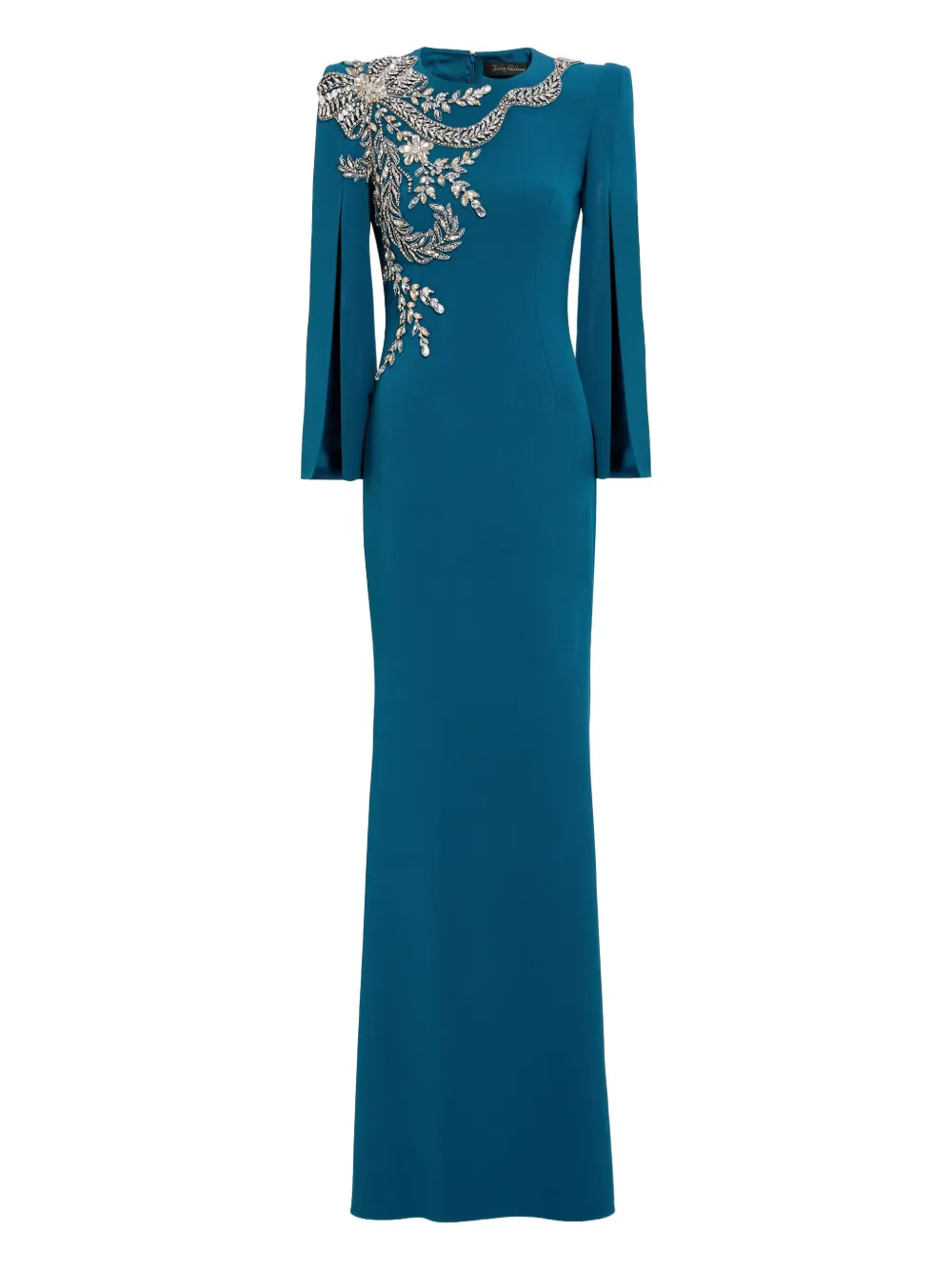 Jenny Packham crystal-embellished maxi dress | Blue | Image 1