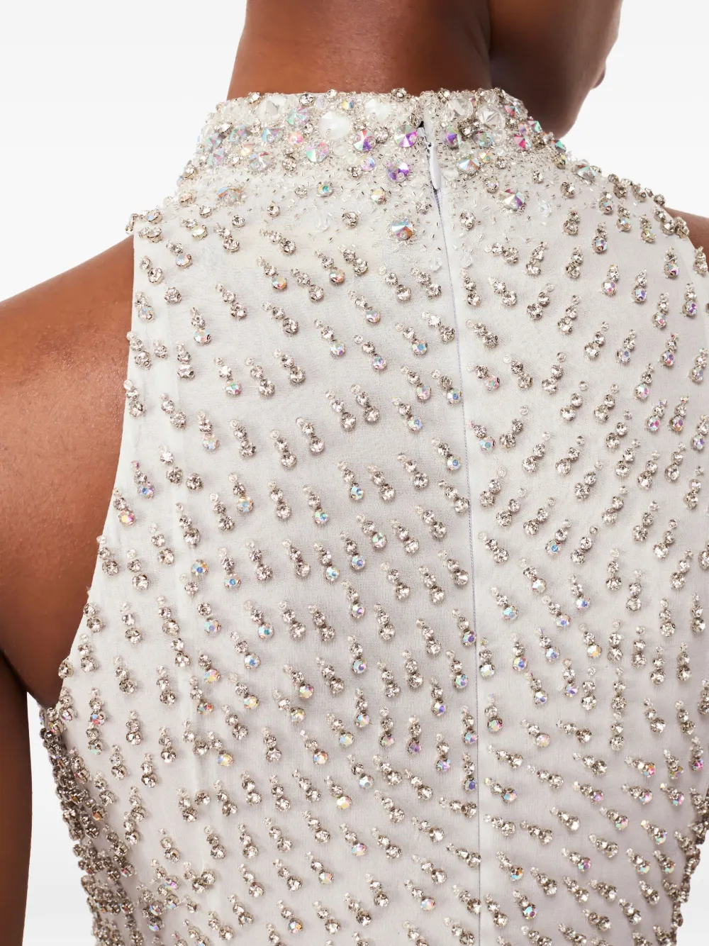 Jenny Packham Maxi-jurk met hoge hals SALT