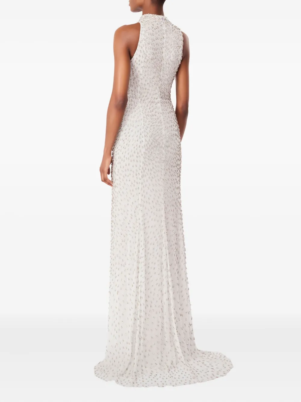 Jenny Packham Maxi-jurk met hoge hals SALT