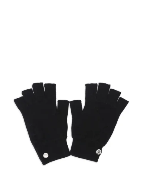 Rick Owens fingerless cashmere gloves