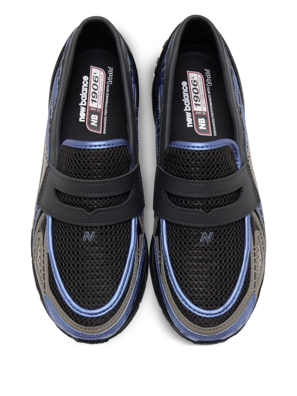 New Balance 1906l Slip-on Mesh Sneakers In Black